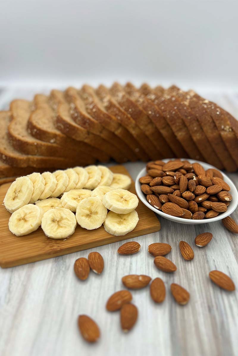 Banana and Almond Butter Toast
